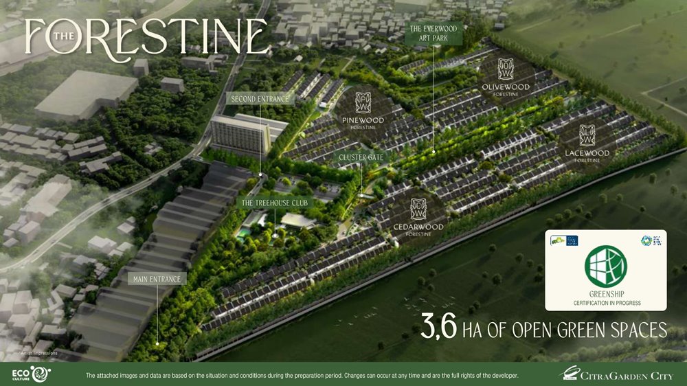 masterplan the forestine