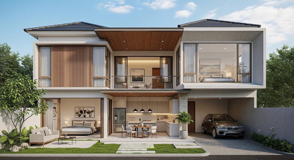 Rumah 3 Kamar Tidur Jakarta Barat untuk Keluarga Modern