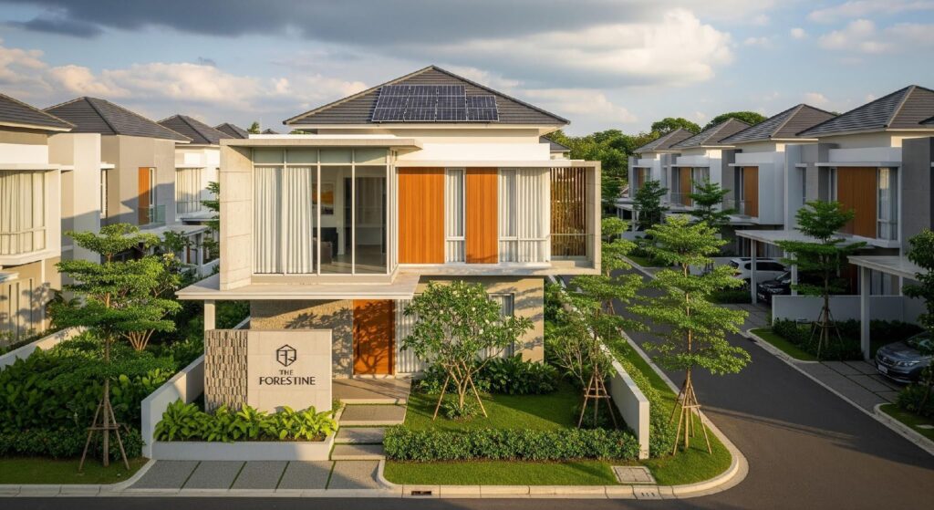 Rumah Smart Home Jakarta Barat di The Forestine Ciputra